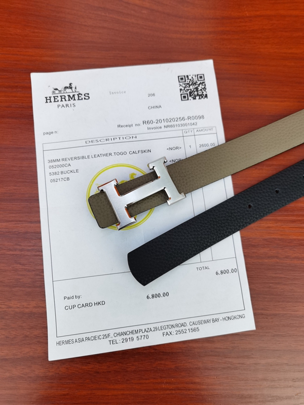 エルメス激安ベルト細部ディテール